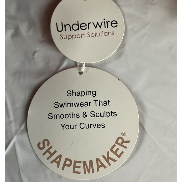 NWT Contours By Coco Reef Black Shapemaker Swimsuit Underwire Support Solutions - Picture 7 of 12